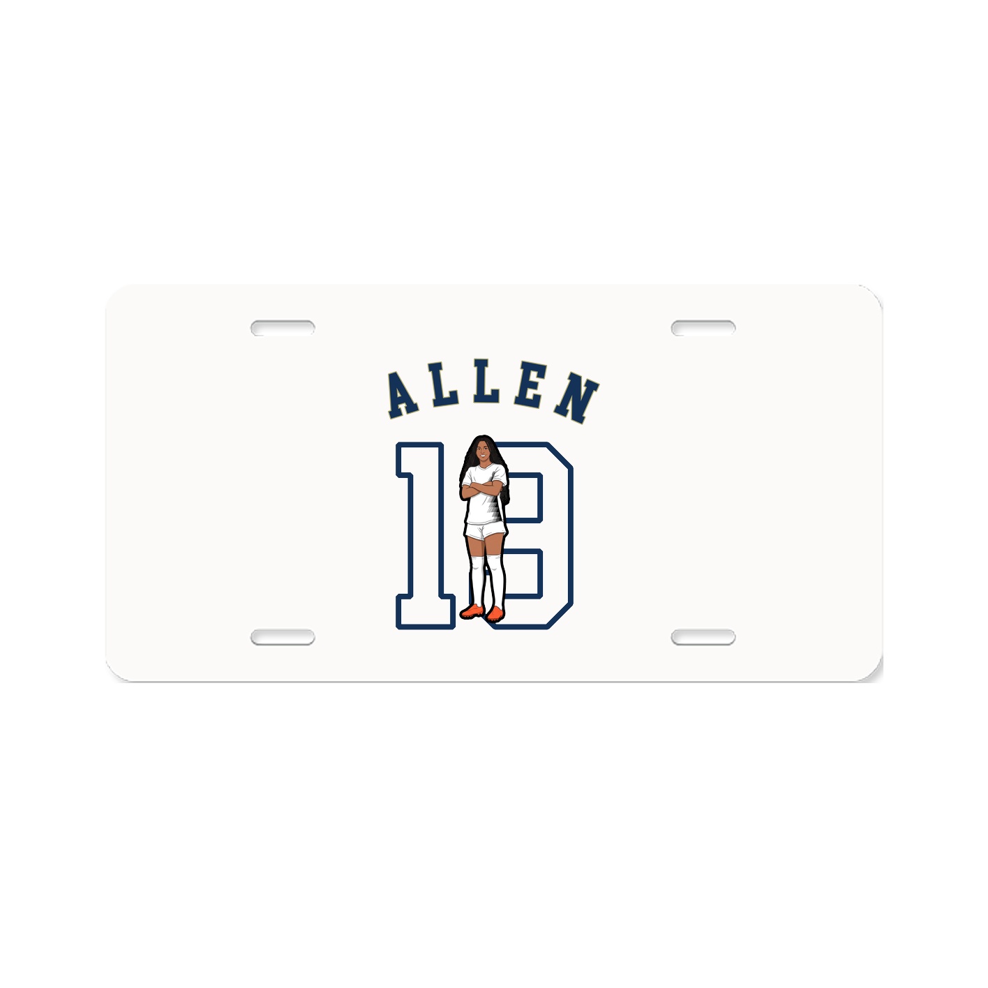 License Plate — Shirsey Arch in Classic