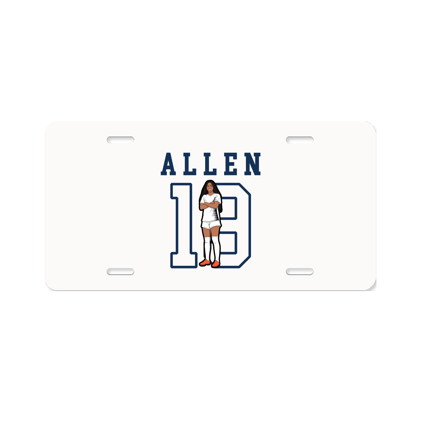 License Plate — Shirsey in Classic