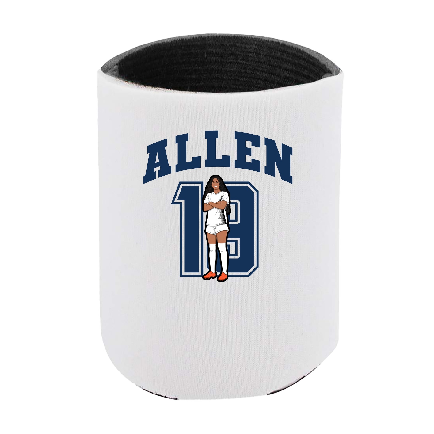 Can Holder — Number in White
