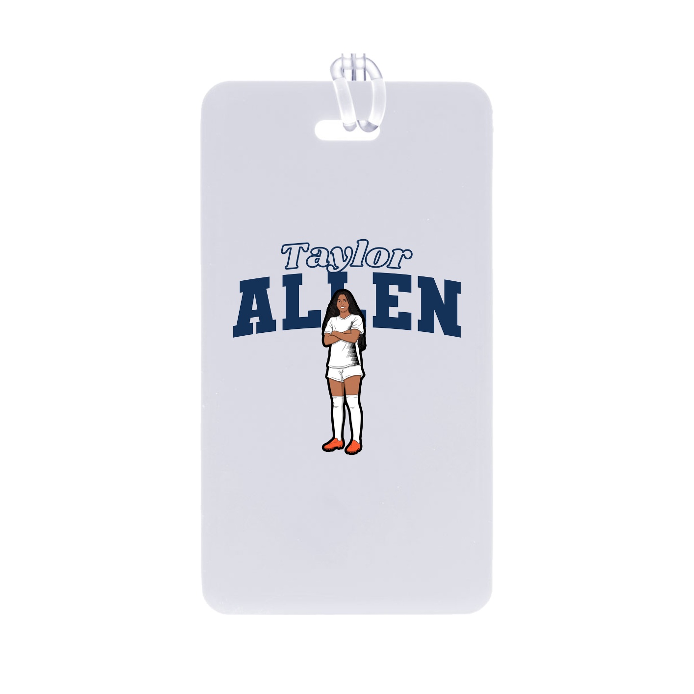 Bag Tag — Name Arch in Classic