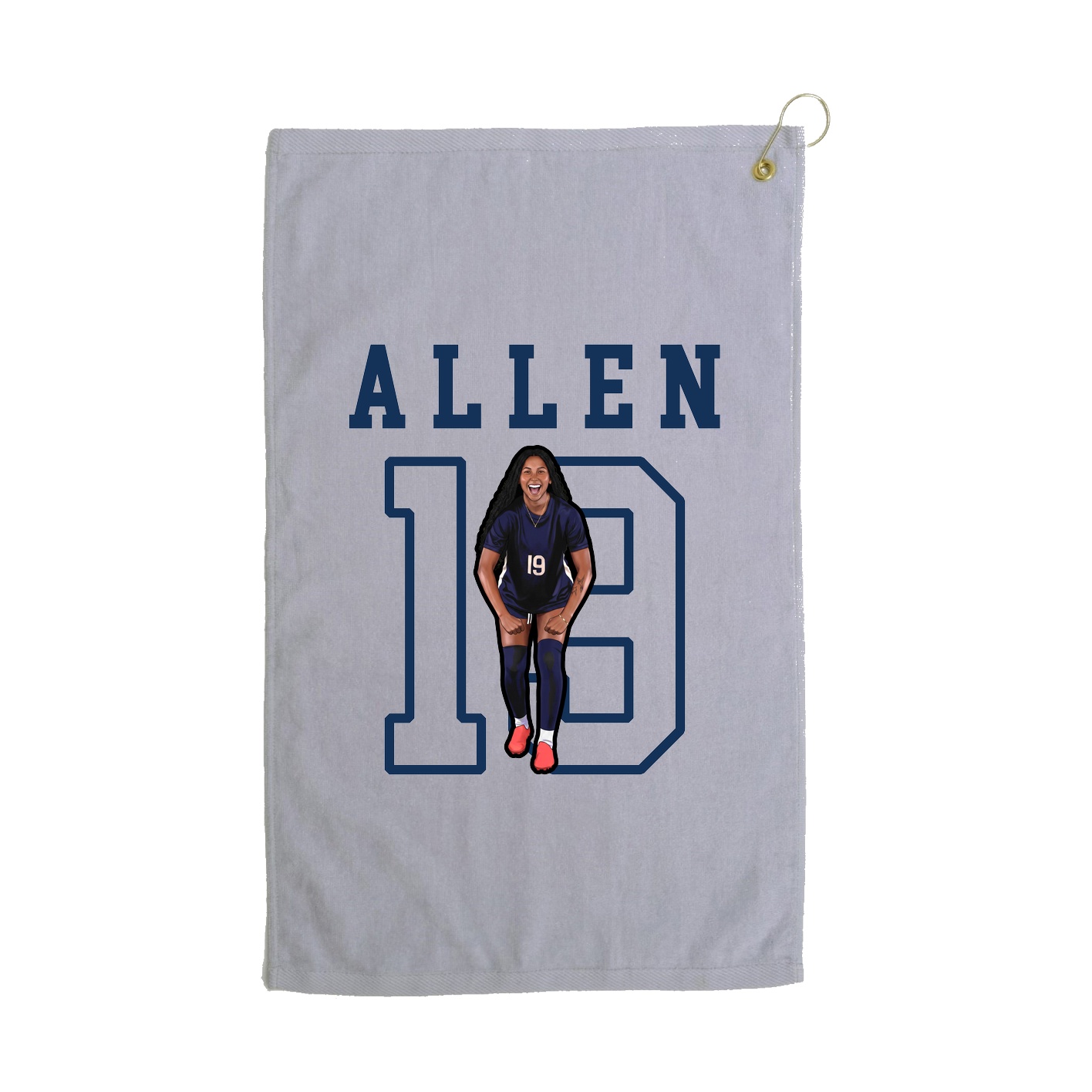 Golf Towel — Shirsey in Grey