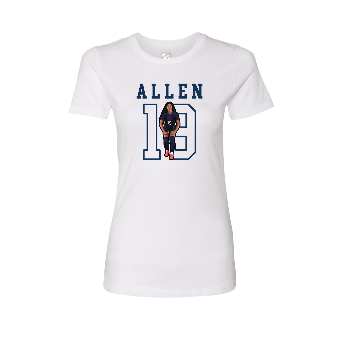 Fitted Women's Tee — Shirsey in White
