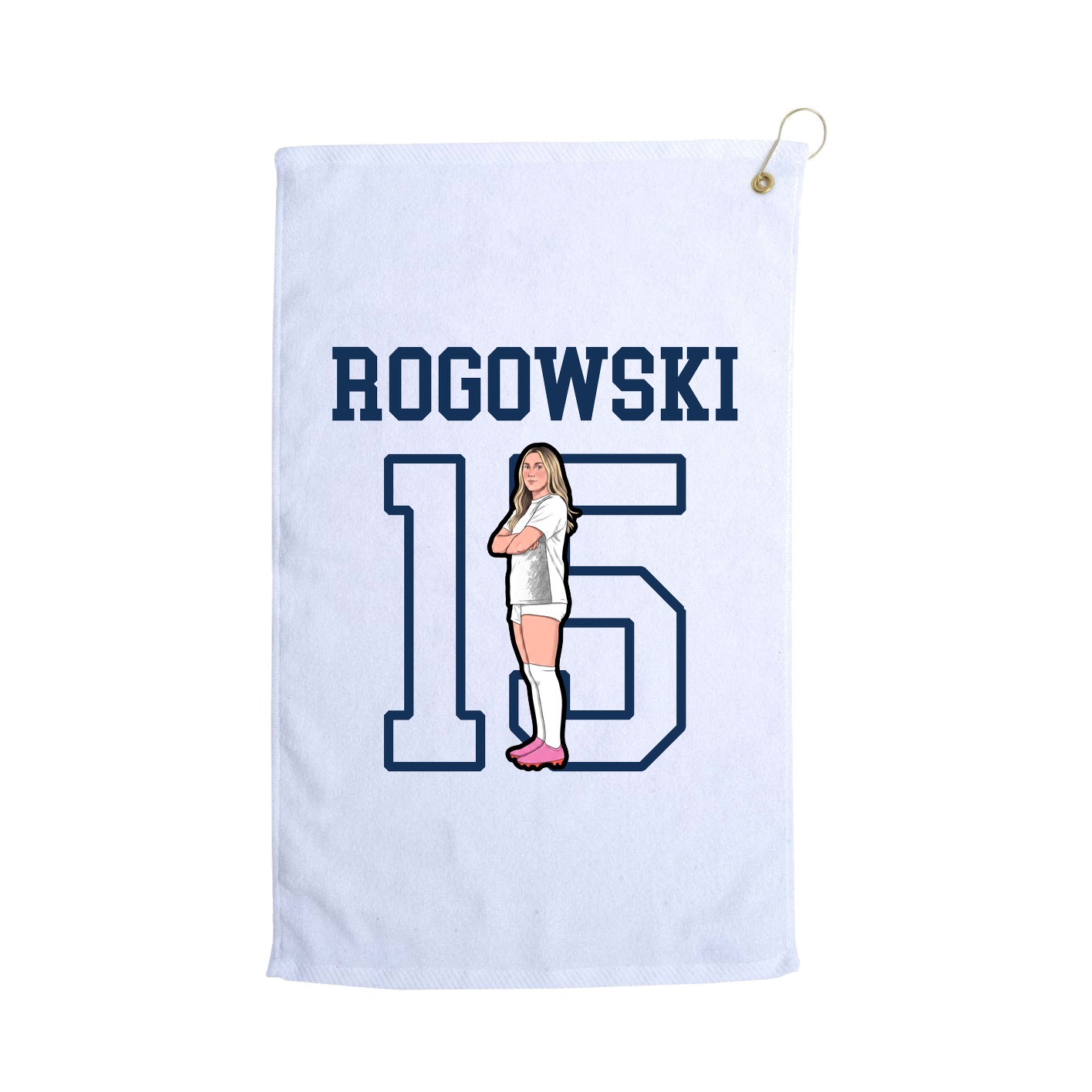 Golf Towel — Shirsey in White