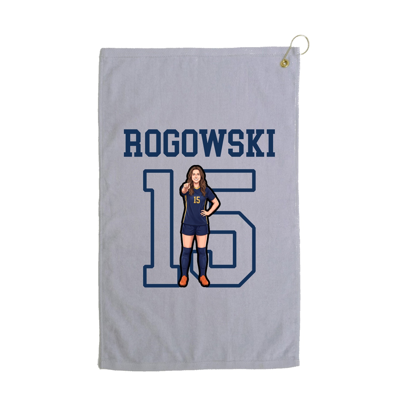 Golf Towel — Shirsey in Grey