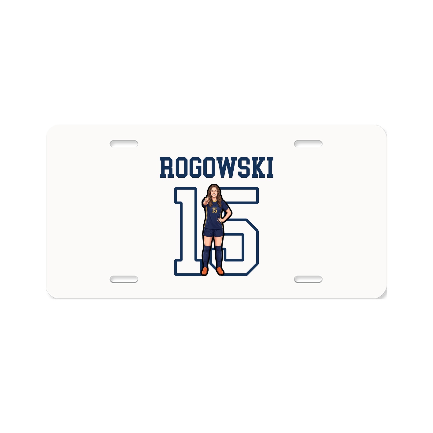 License Plate — Shirsey in Classic