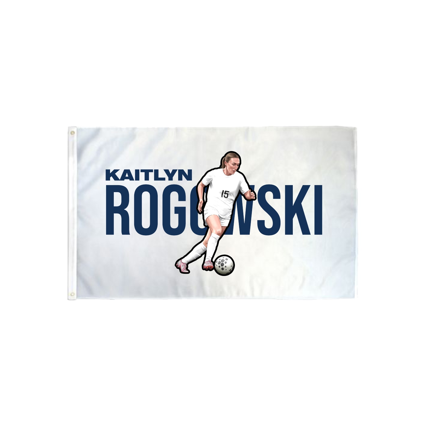 3x5 Flag — Player Name in Classic