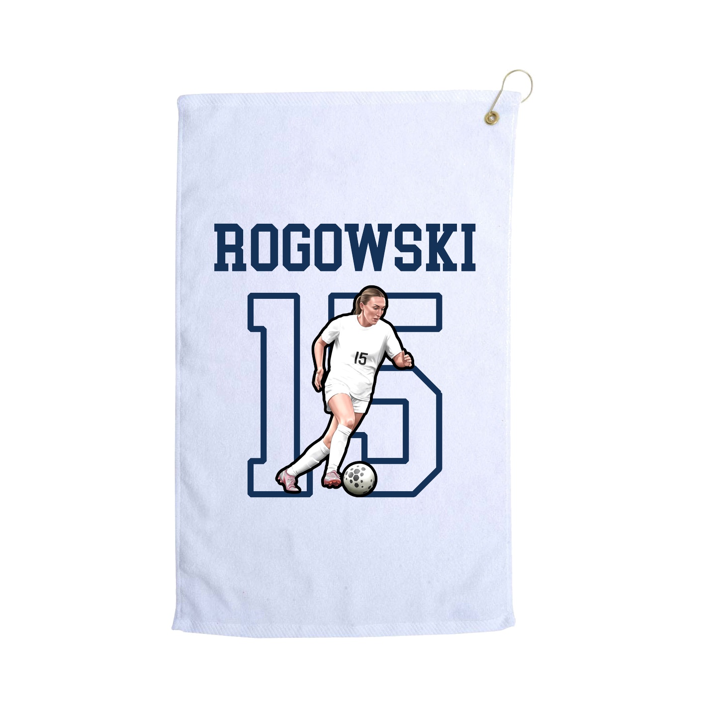Golf Towel — Shirsey in White
