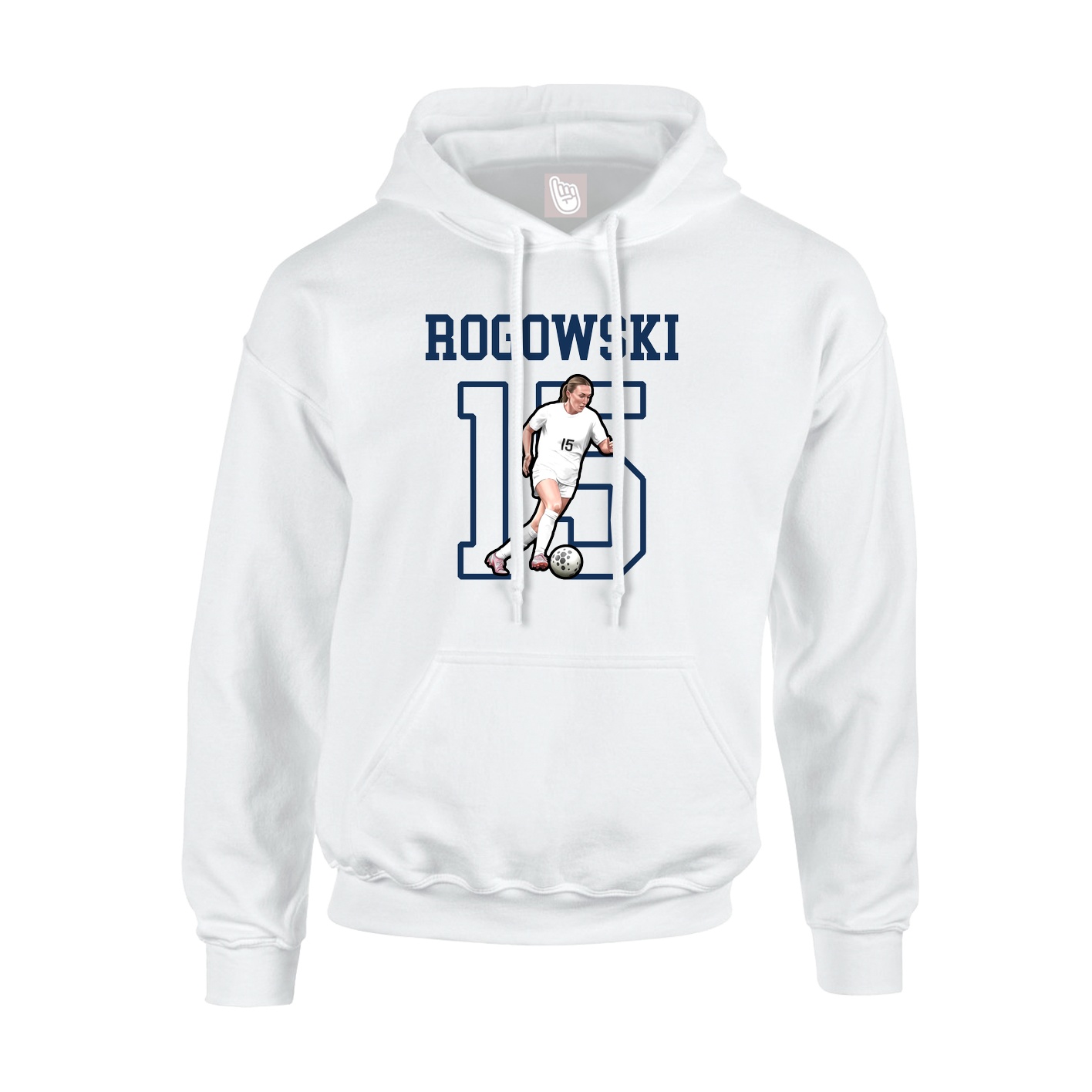 Youth Hoodie — Shirsey in White