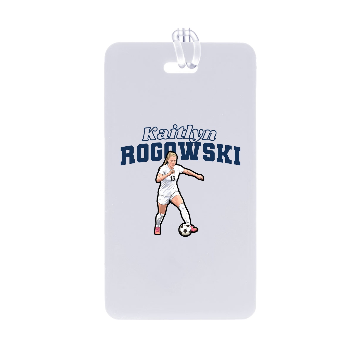 Bag Tag — Name Arch in Classic