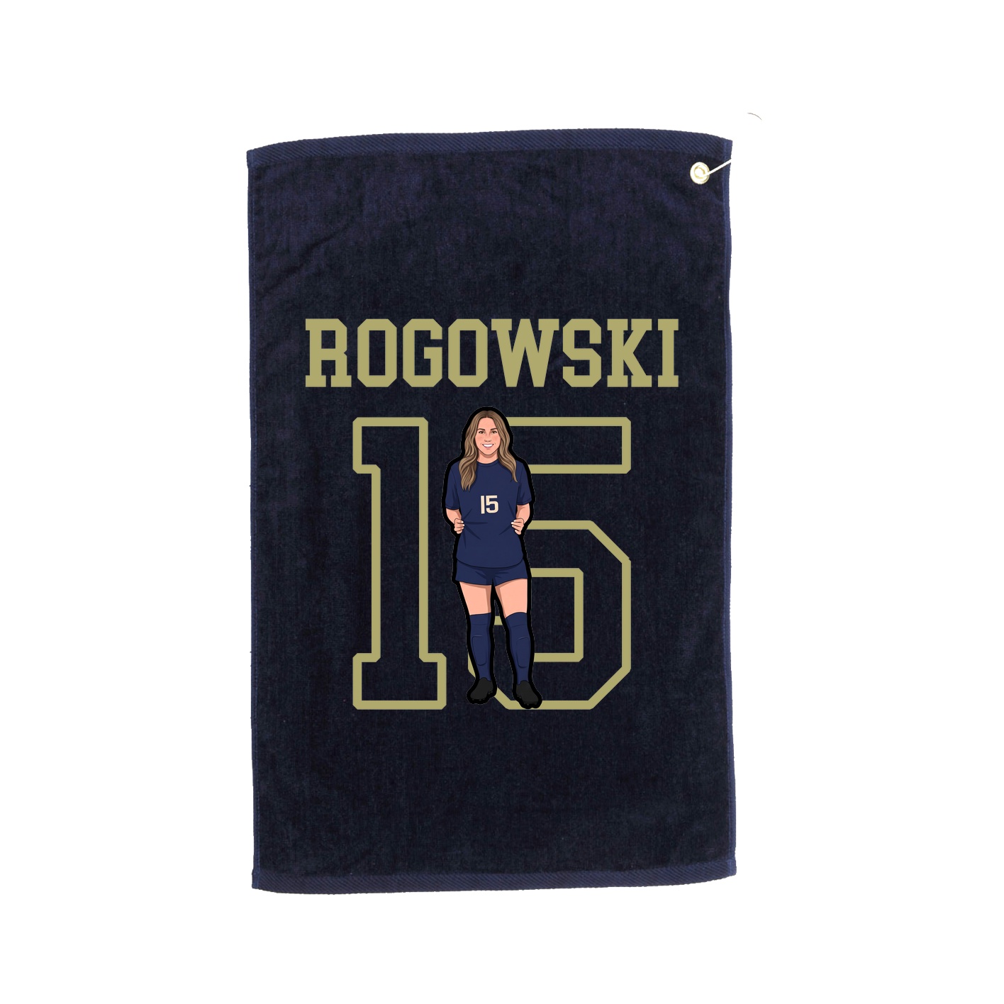 Golf Towel — Shirsey in Navy