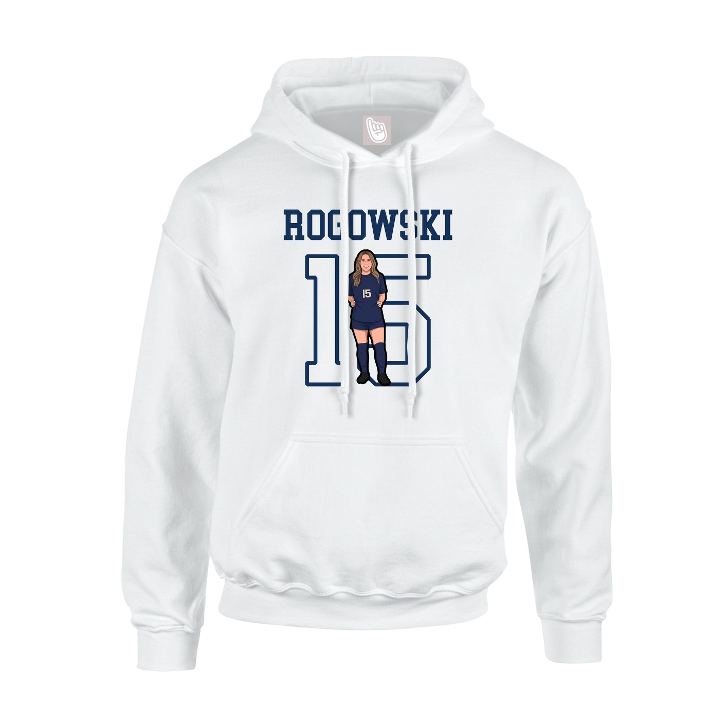 Youth Hoodie — Shirsey in White