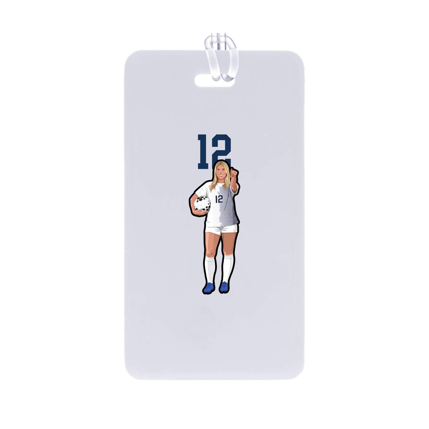 Bag Tag — Number Top in Classic