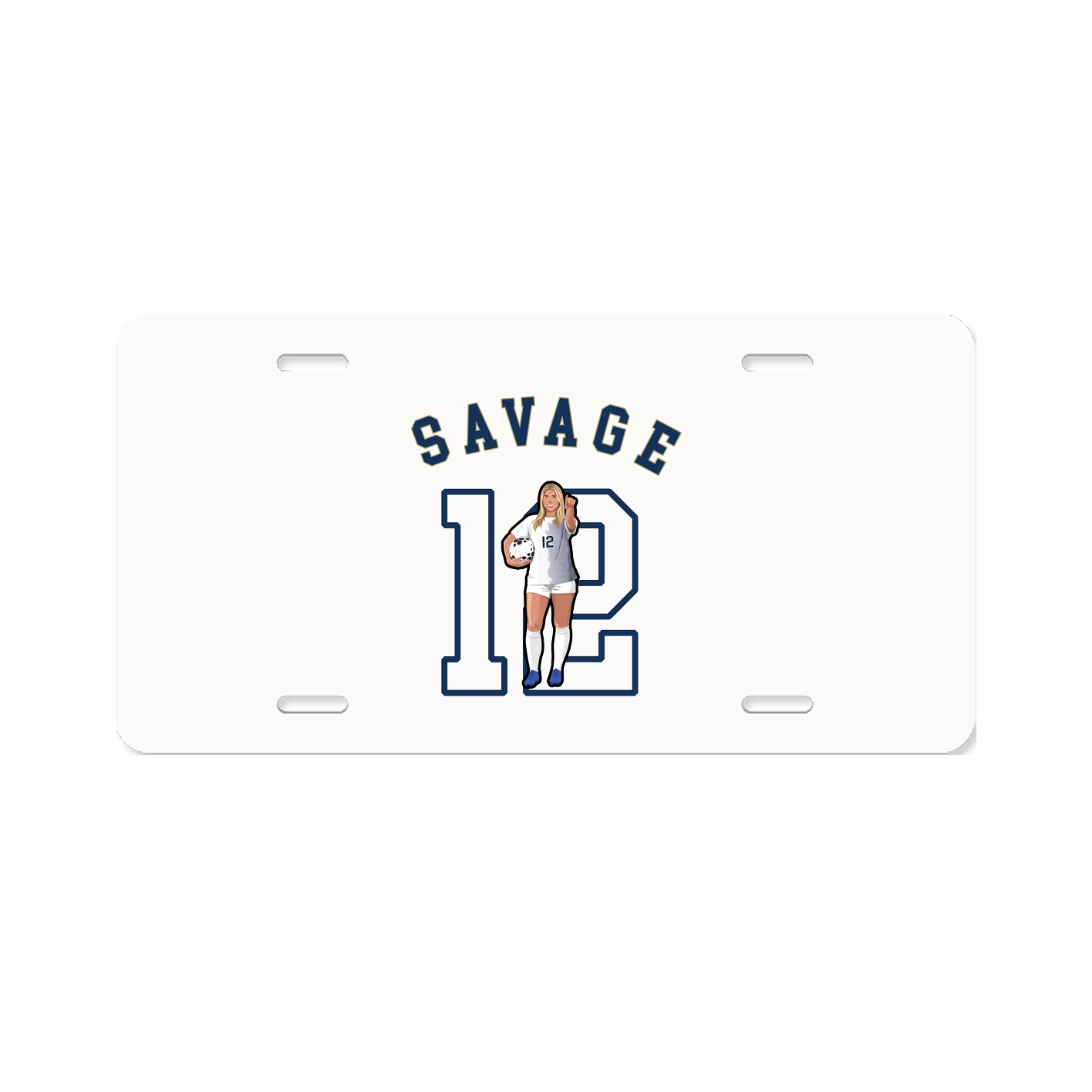 License Plate — Shirsey Arch in Classic