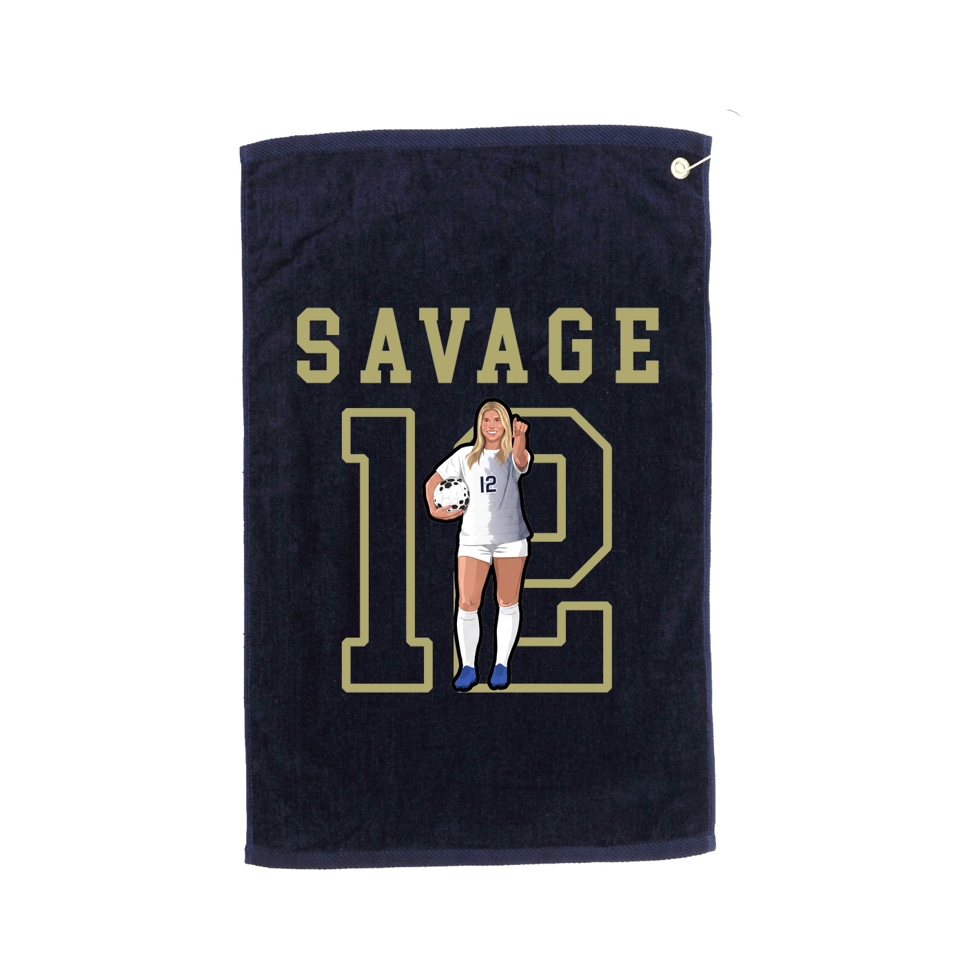 Golf Towel — Shirsey in Navy
