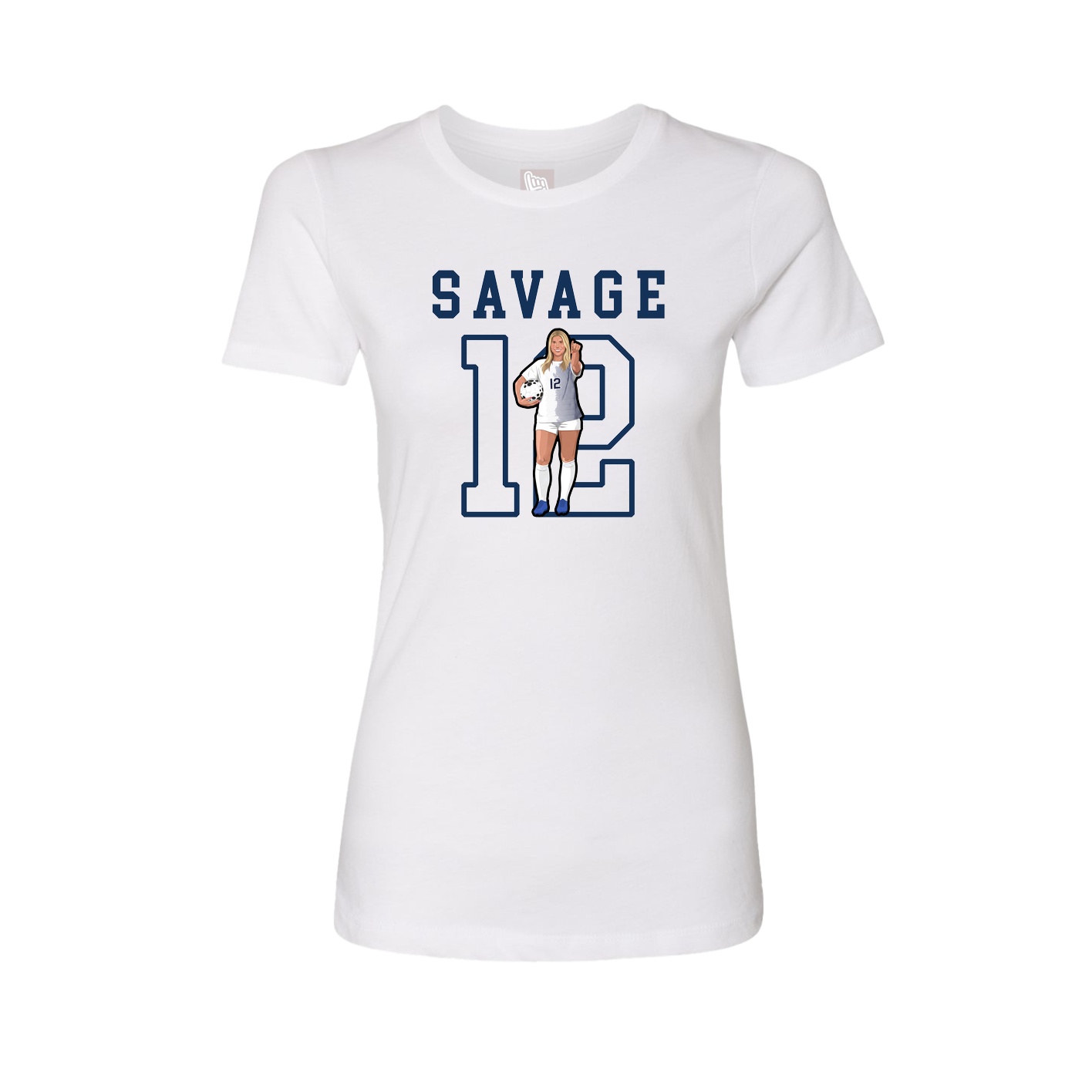 Fitted Women's Tee — Shirsey in White