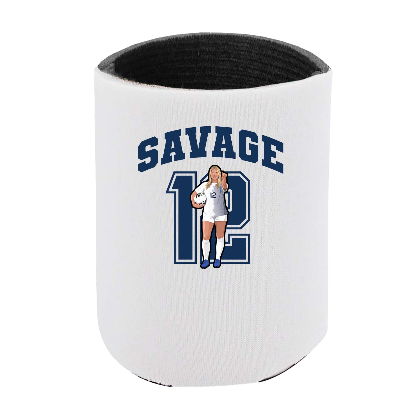 Can Holder — Number in White