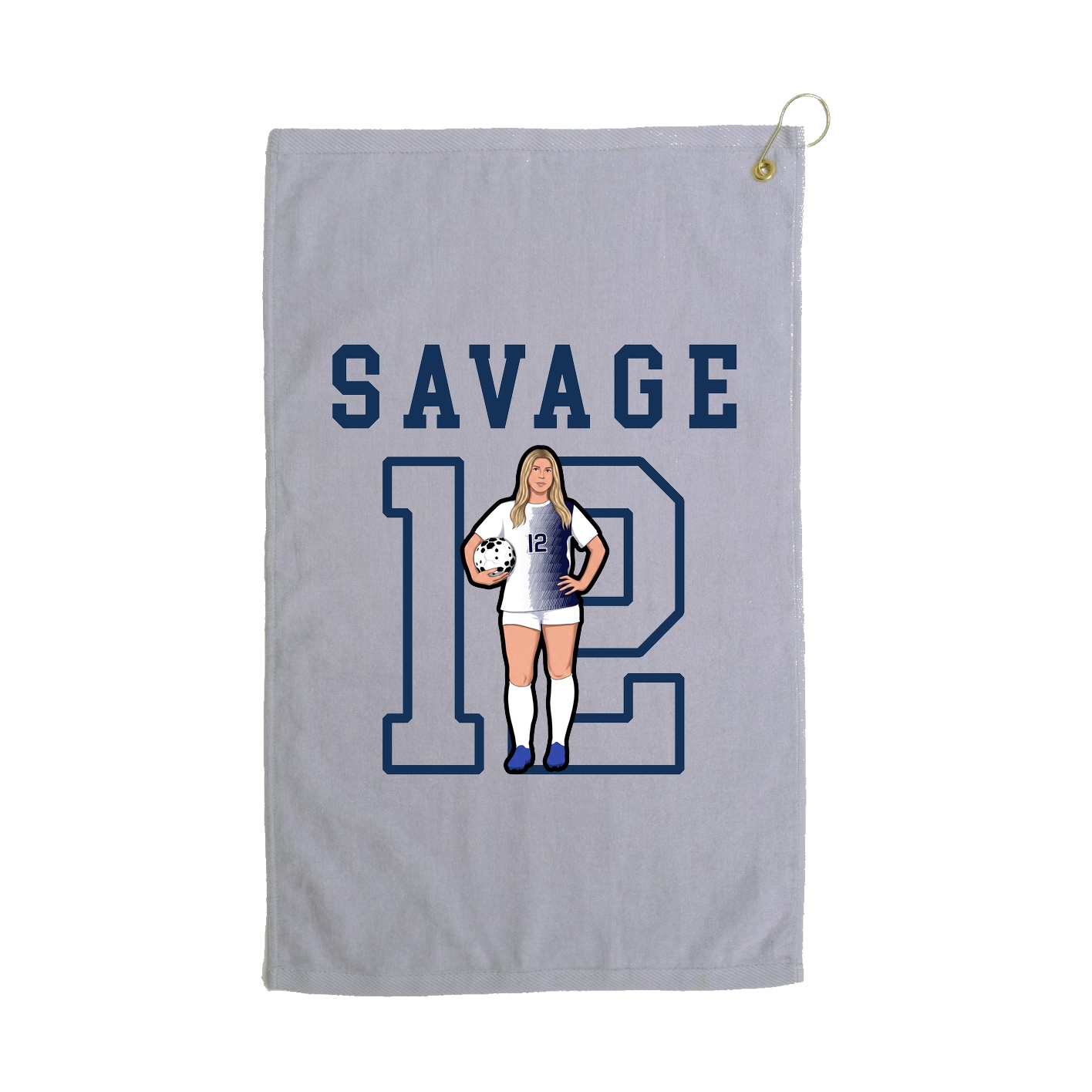 Golf Towel — Shirsey in Grey