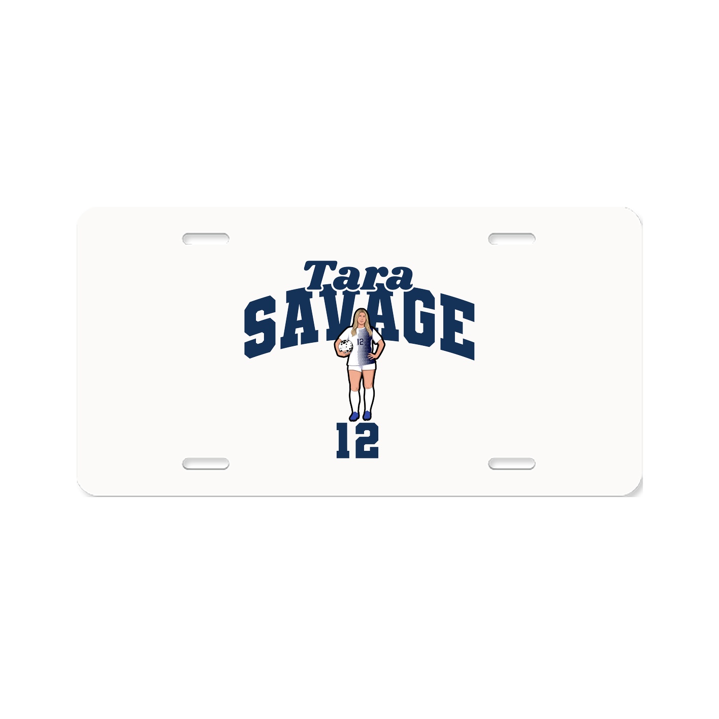 License Plate — Signature Arch in Classic