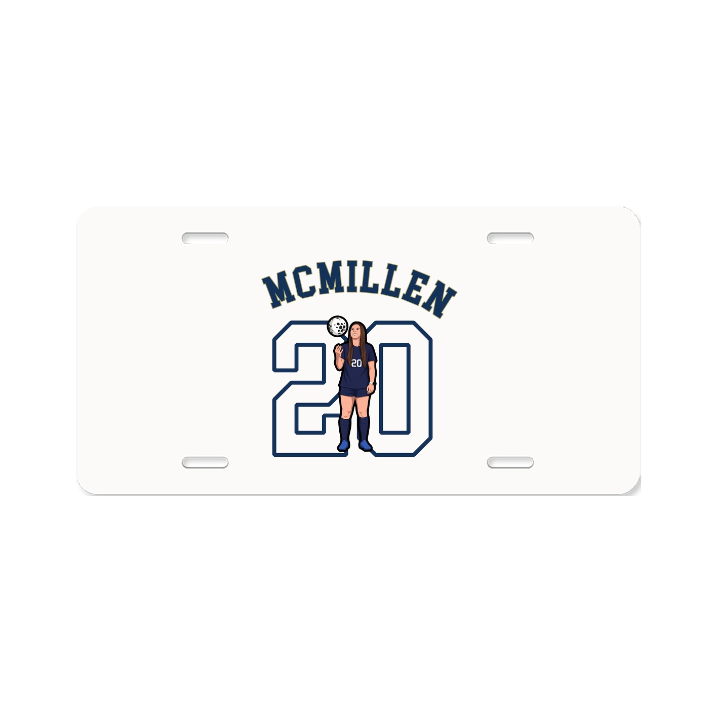 License Plate — Shirsey Arch in Classic