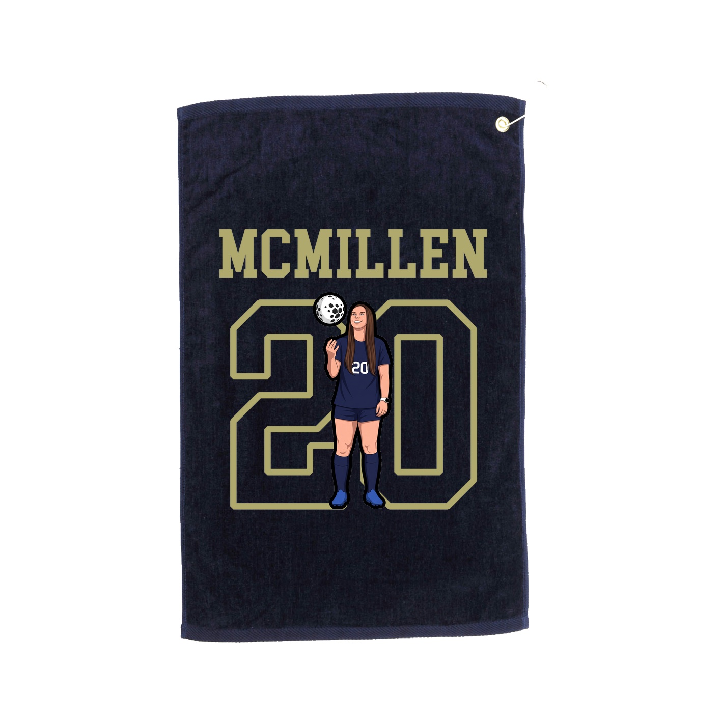 Golf Towel — Shirsey in Navy