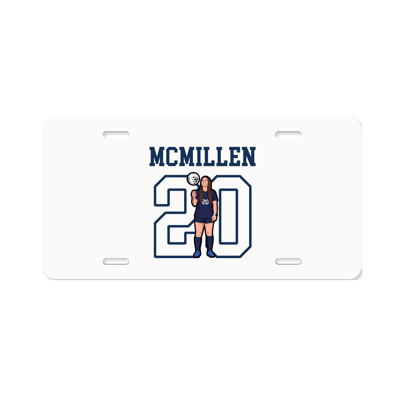 License Plate — Shirsey in Classic