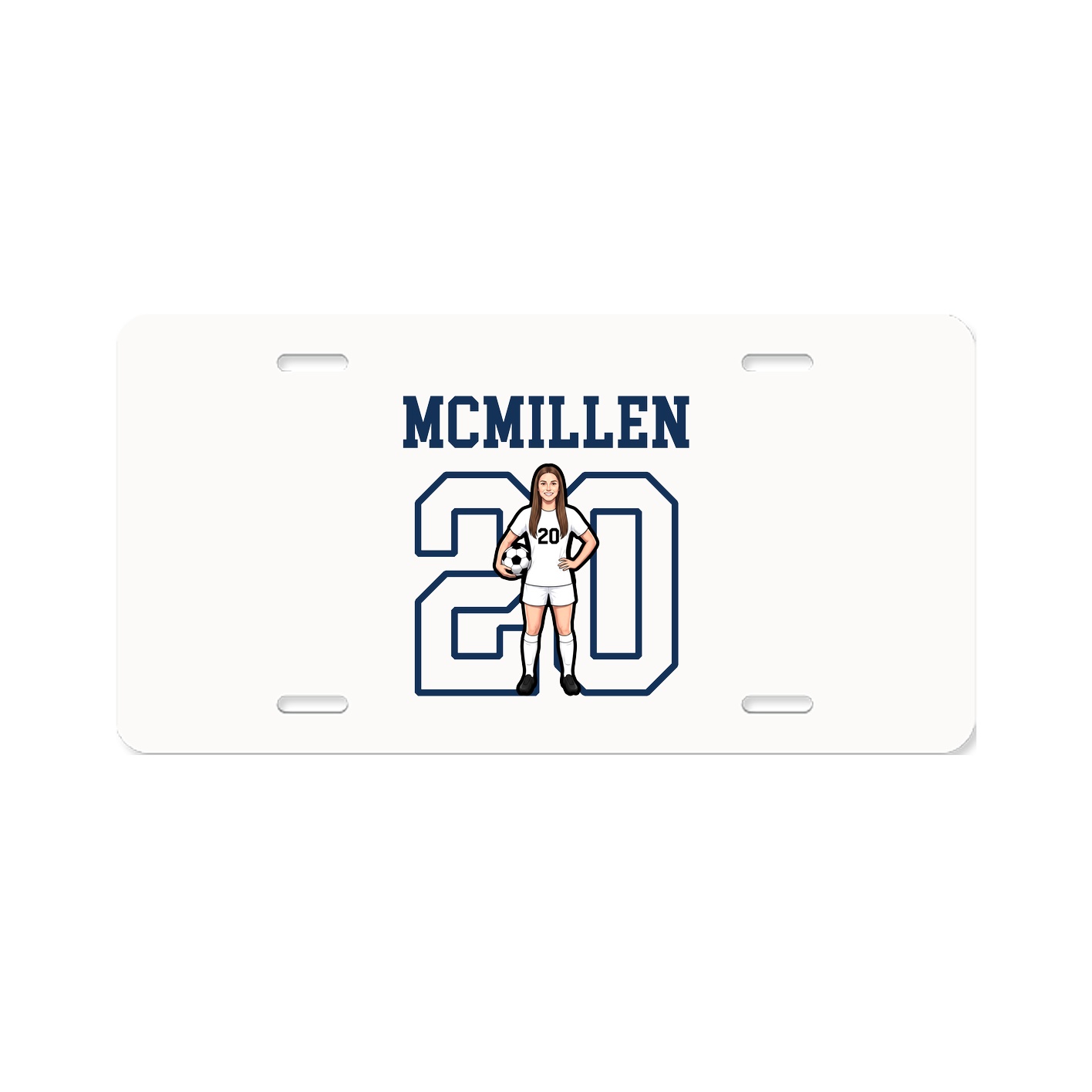 License Plate — Shirsey in Classic