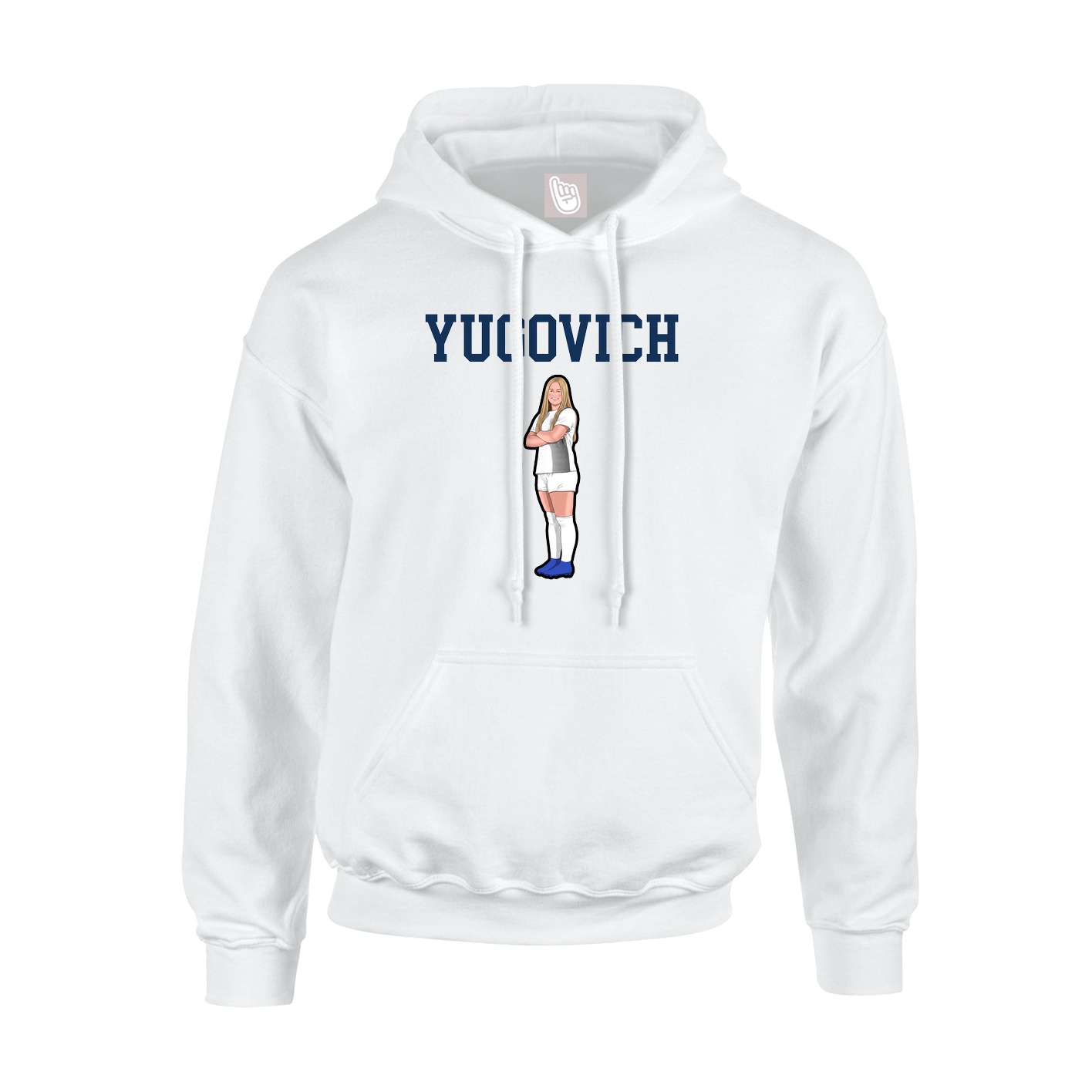 Youth Hoodie — Shirsey in White