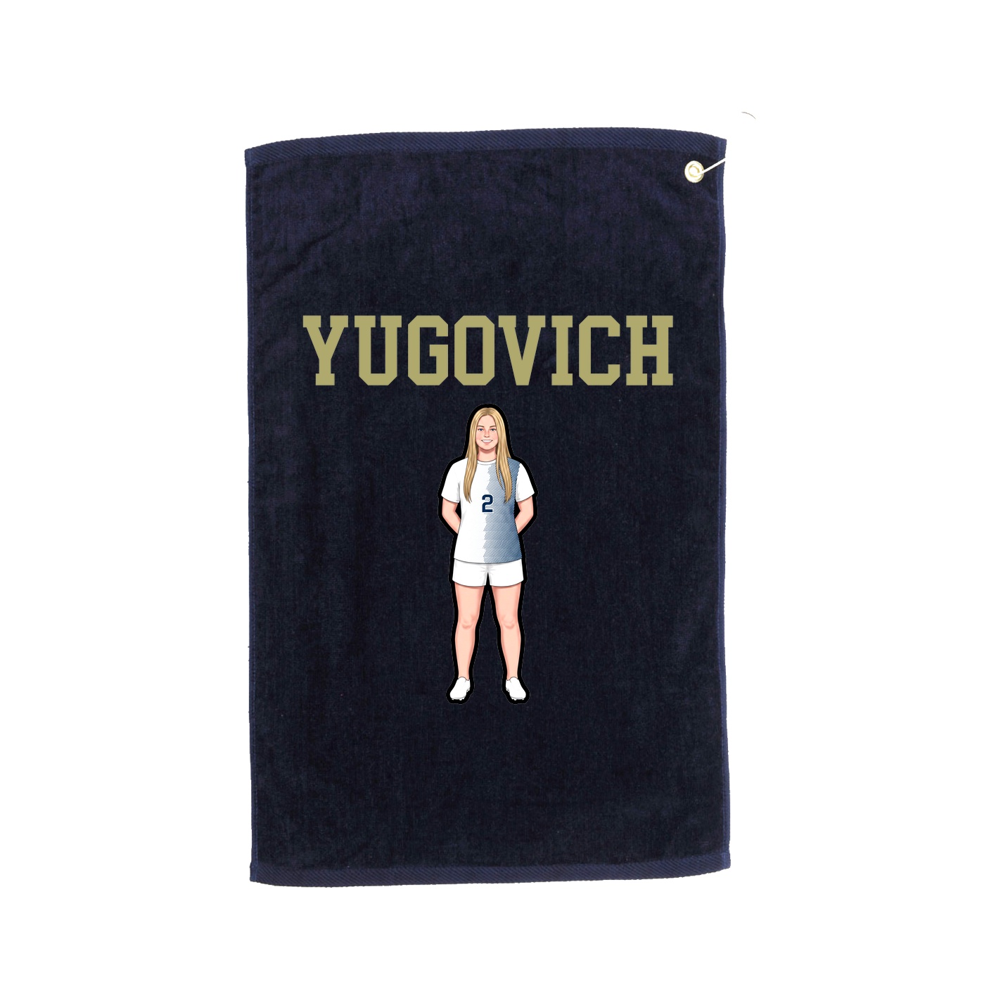 Golf Towel — Shirsey in Navy