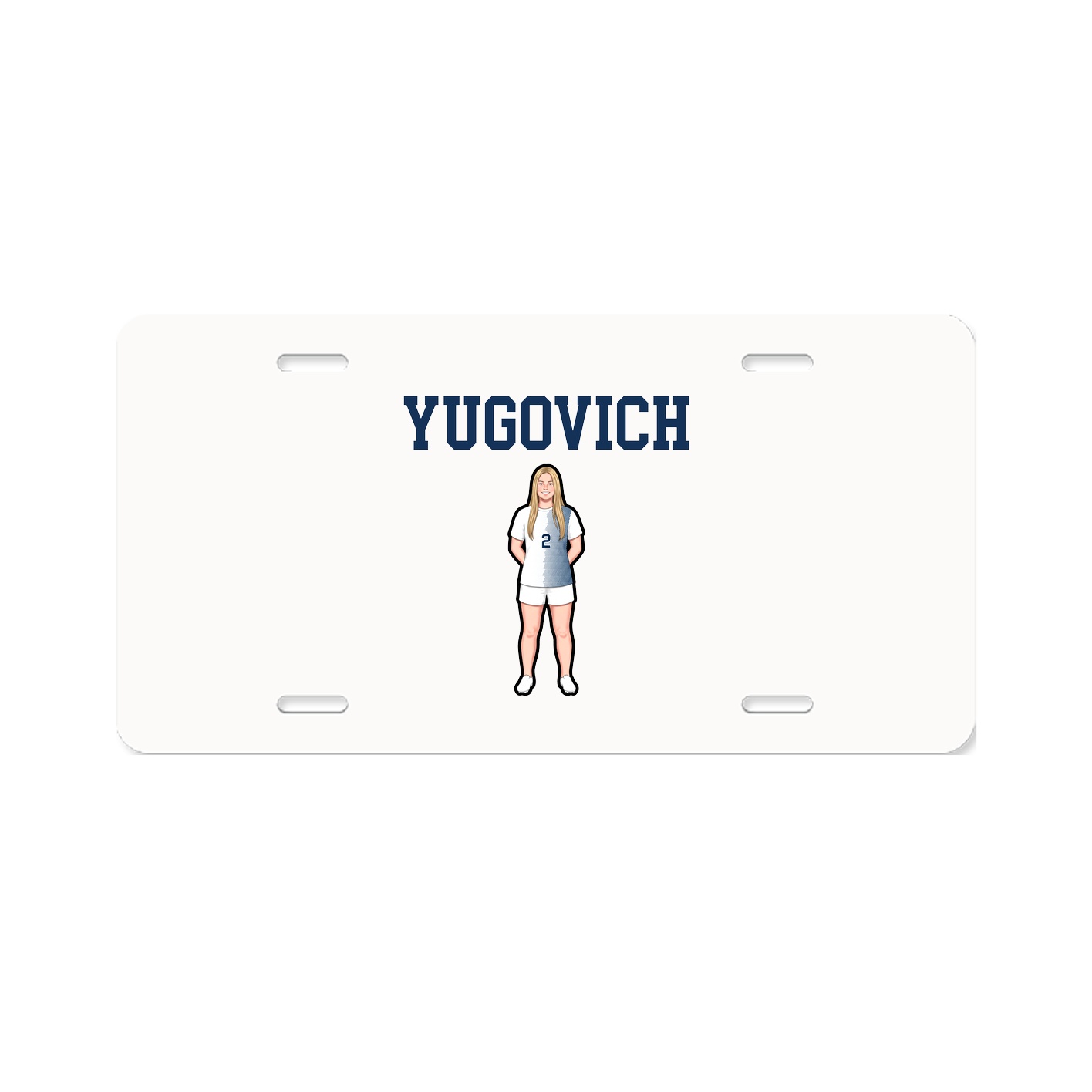 License Plate — Shirsey in Classic