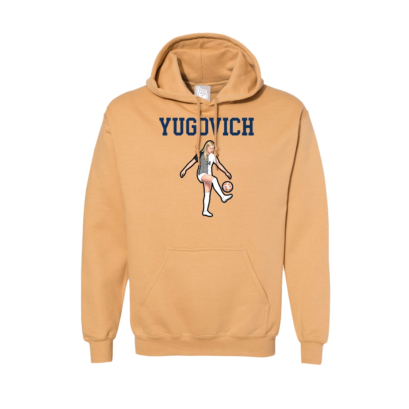 Hoodie — Shirsey in Vegas Gold