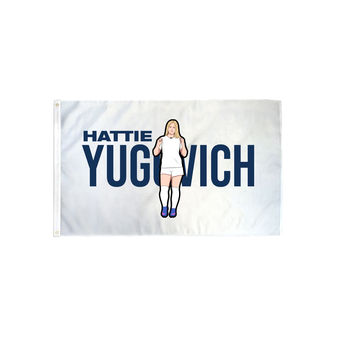3x5 Flag — Player Name in Classic