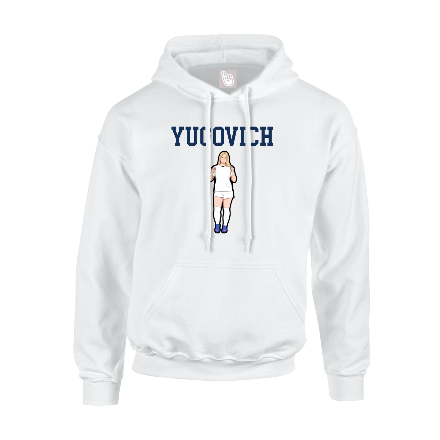 Youth Hoodie — Shirsey in White