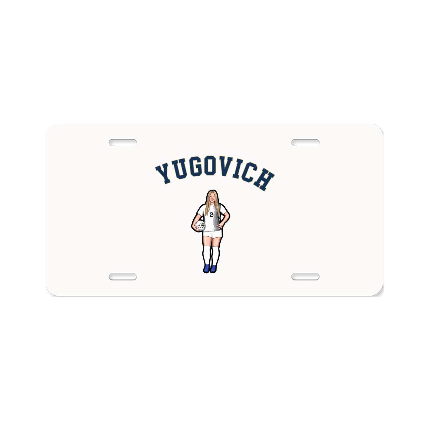 License Plate — Shirsey Arch in Classic