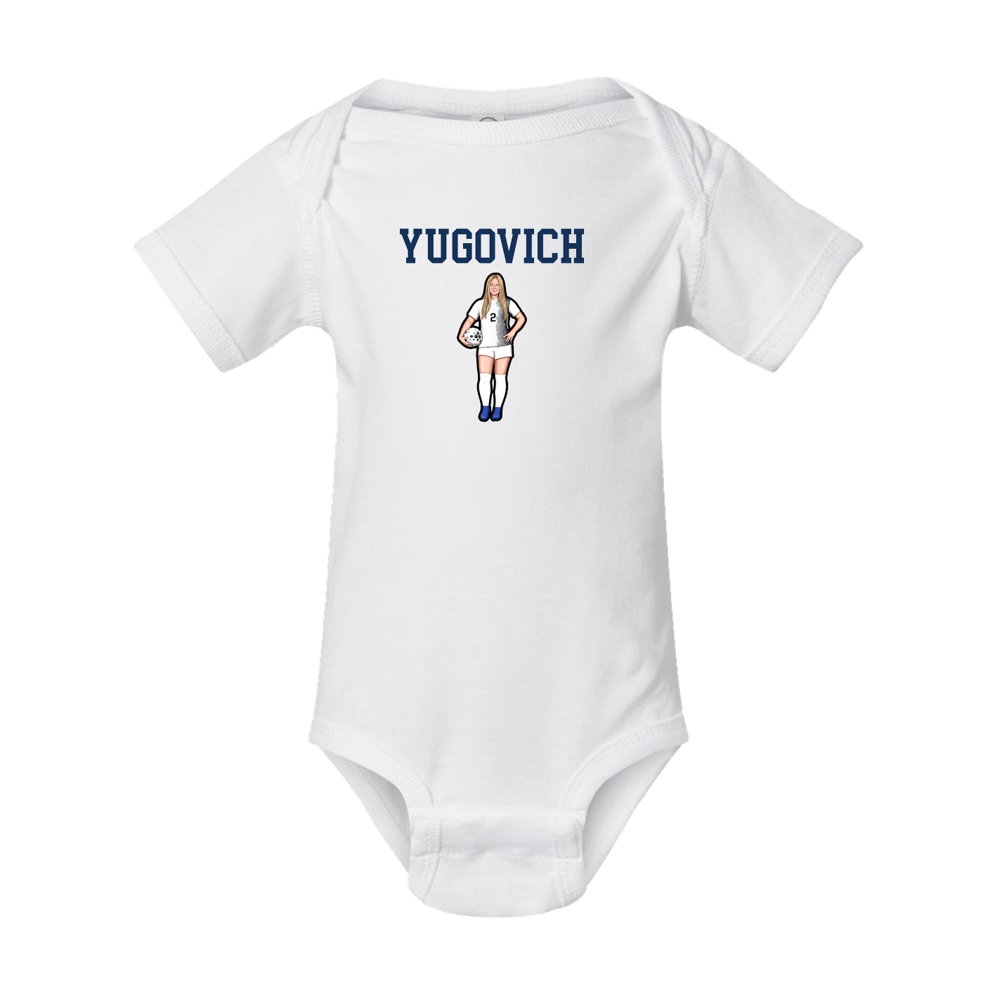 Baby Onesie — Shirsey in White