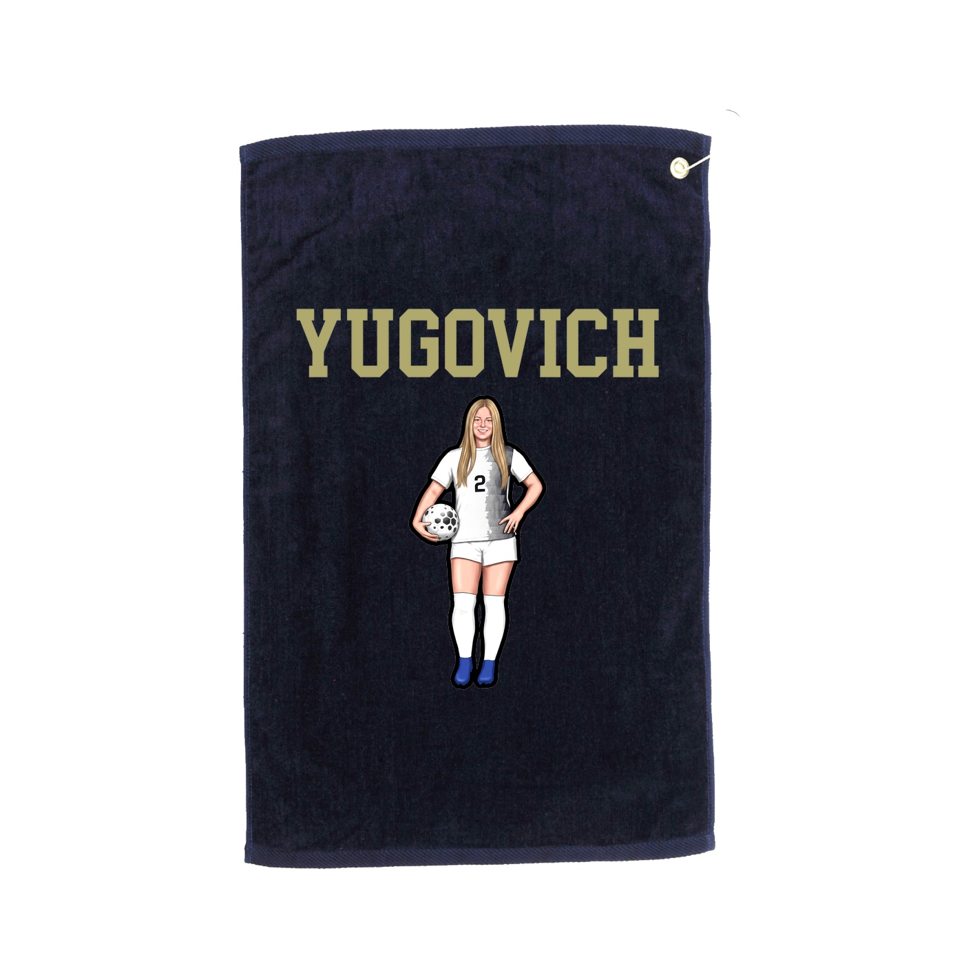 Golf Towel — Shirsey in Navy