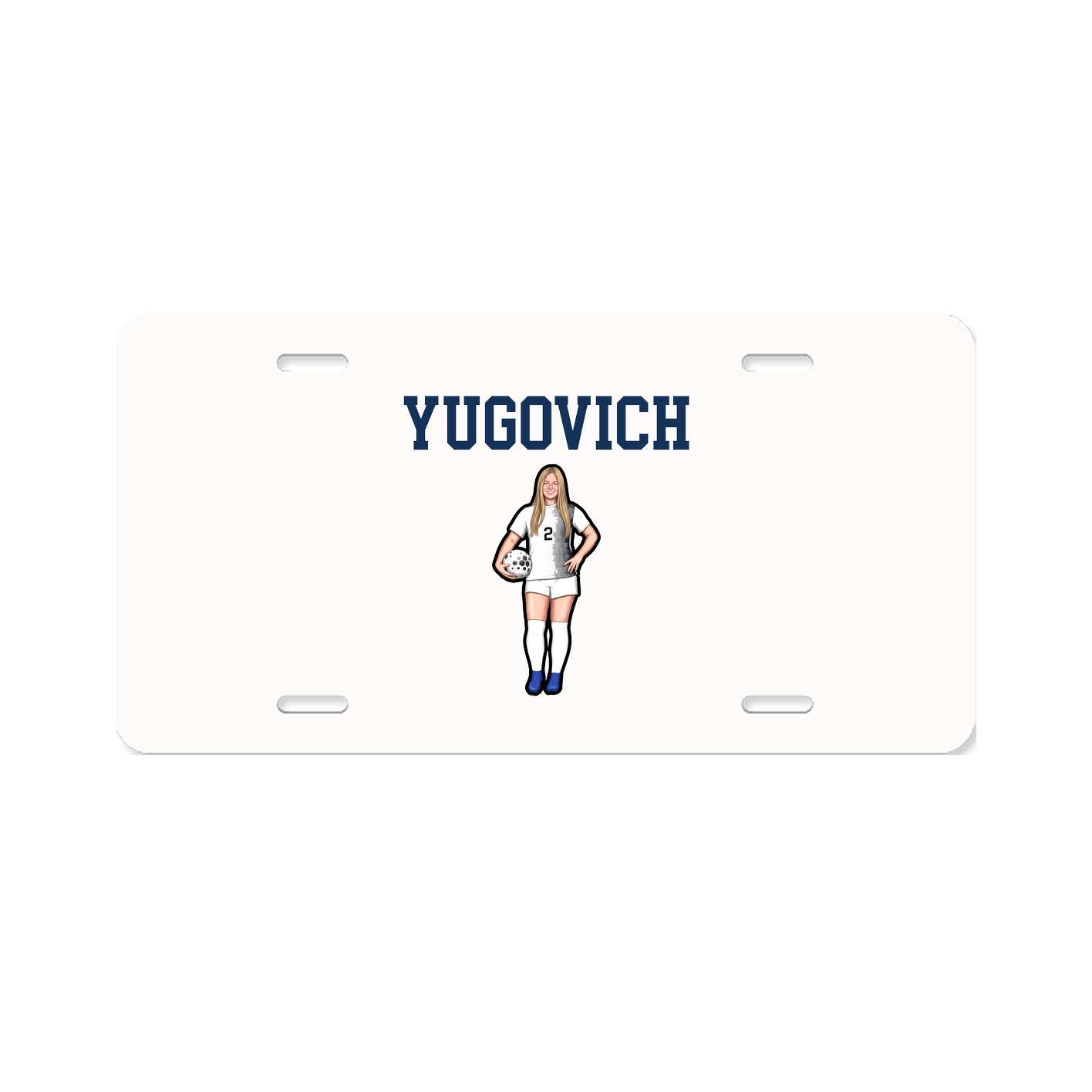 License Plate — Shirsey in Classic