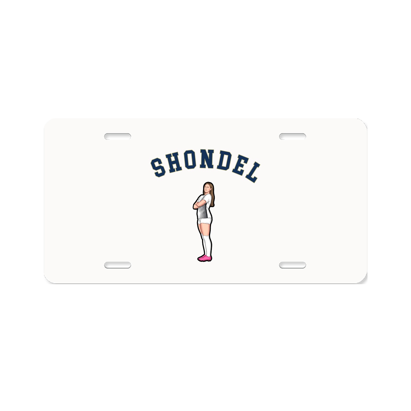 License Plate — Shirsey Arch in Classic
