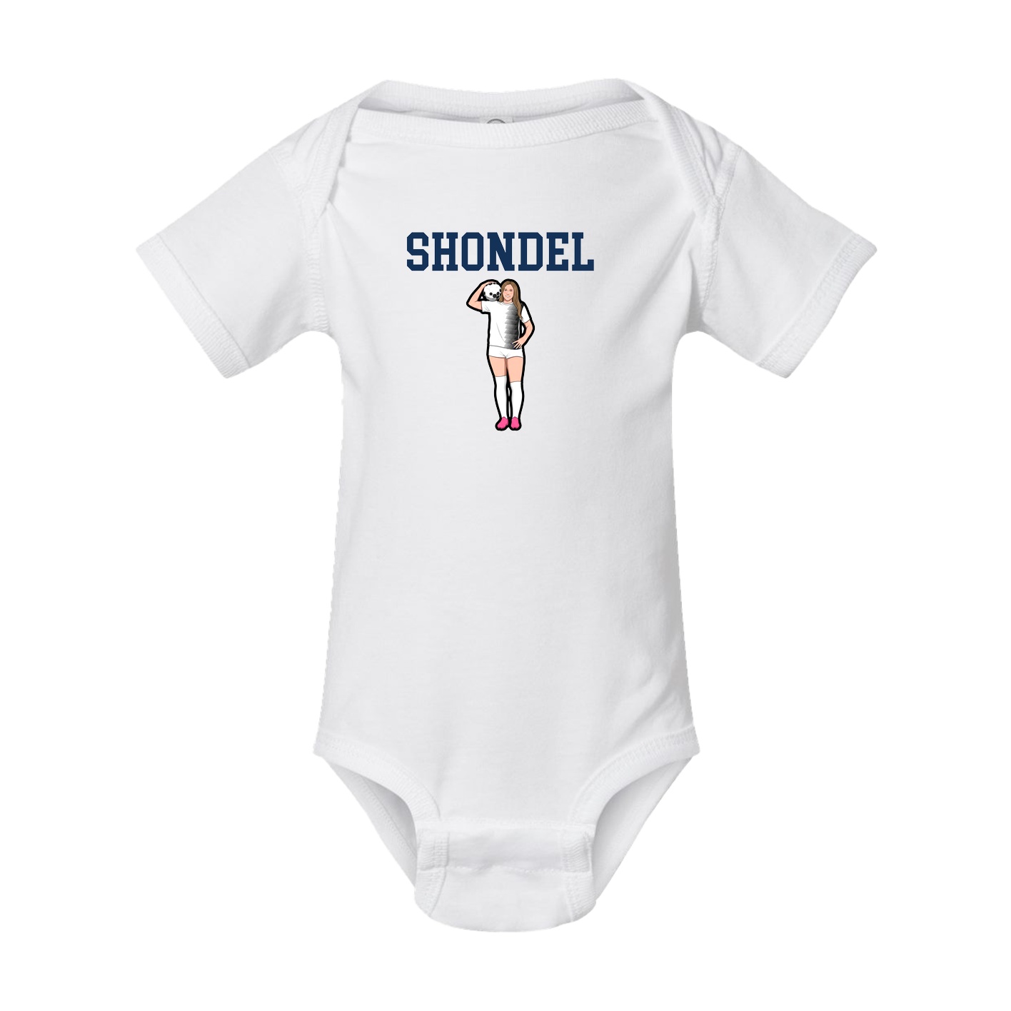 Baby Onesie — Shirsey in White