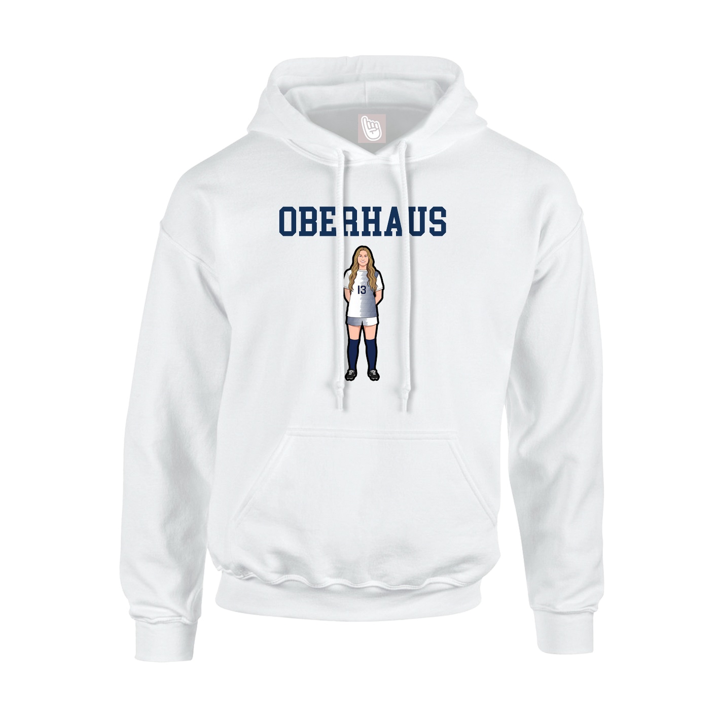 Youth Hoodie — Shirsey in White