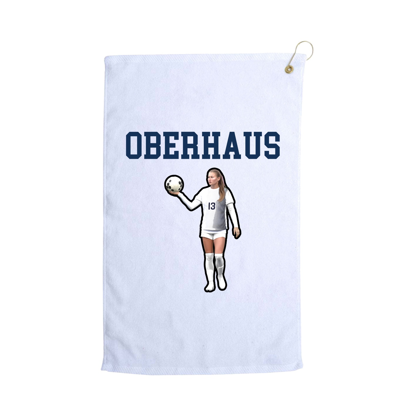 Golf Towel — Shirsey in White