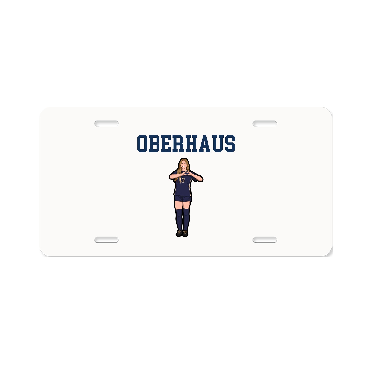 License Plate — Shirsey in Classic
