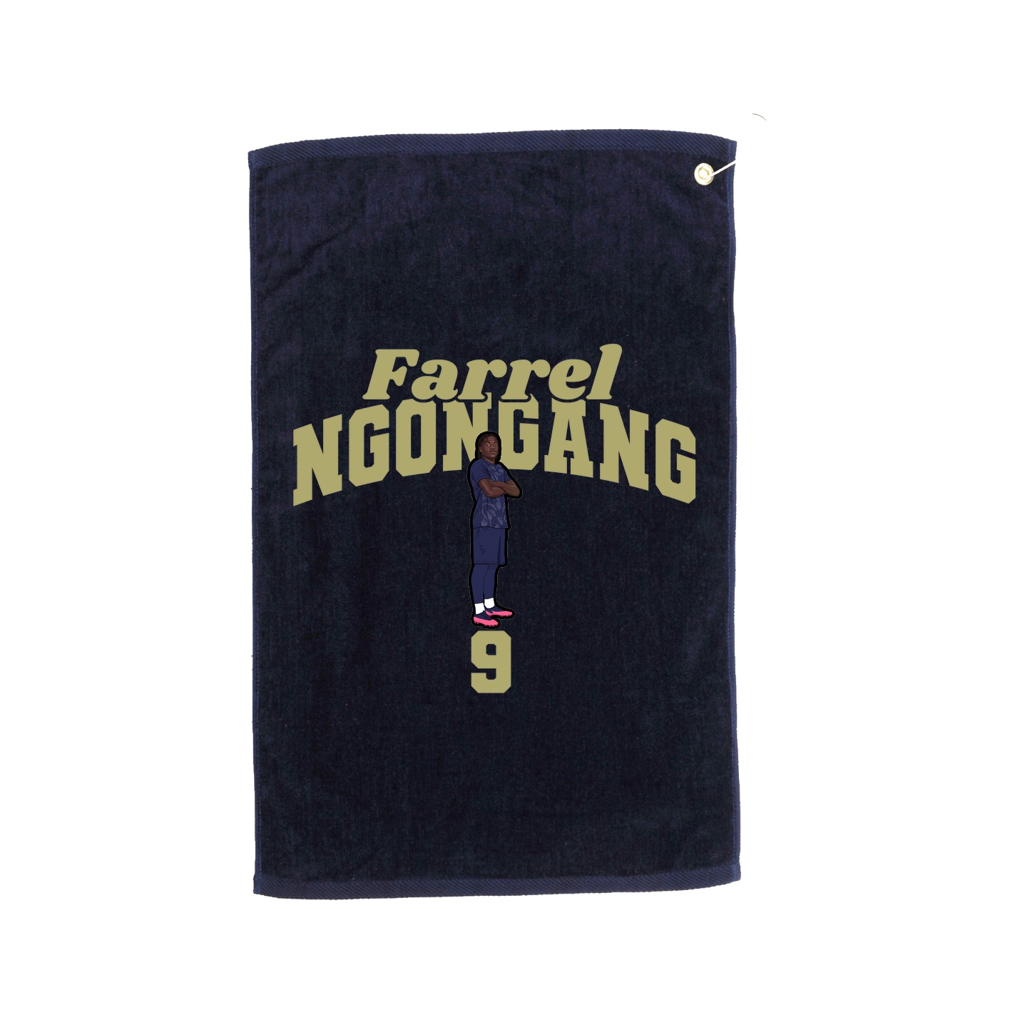 Golf Towel — Signature Arch in Navy