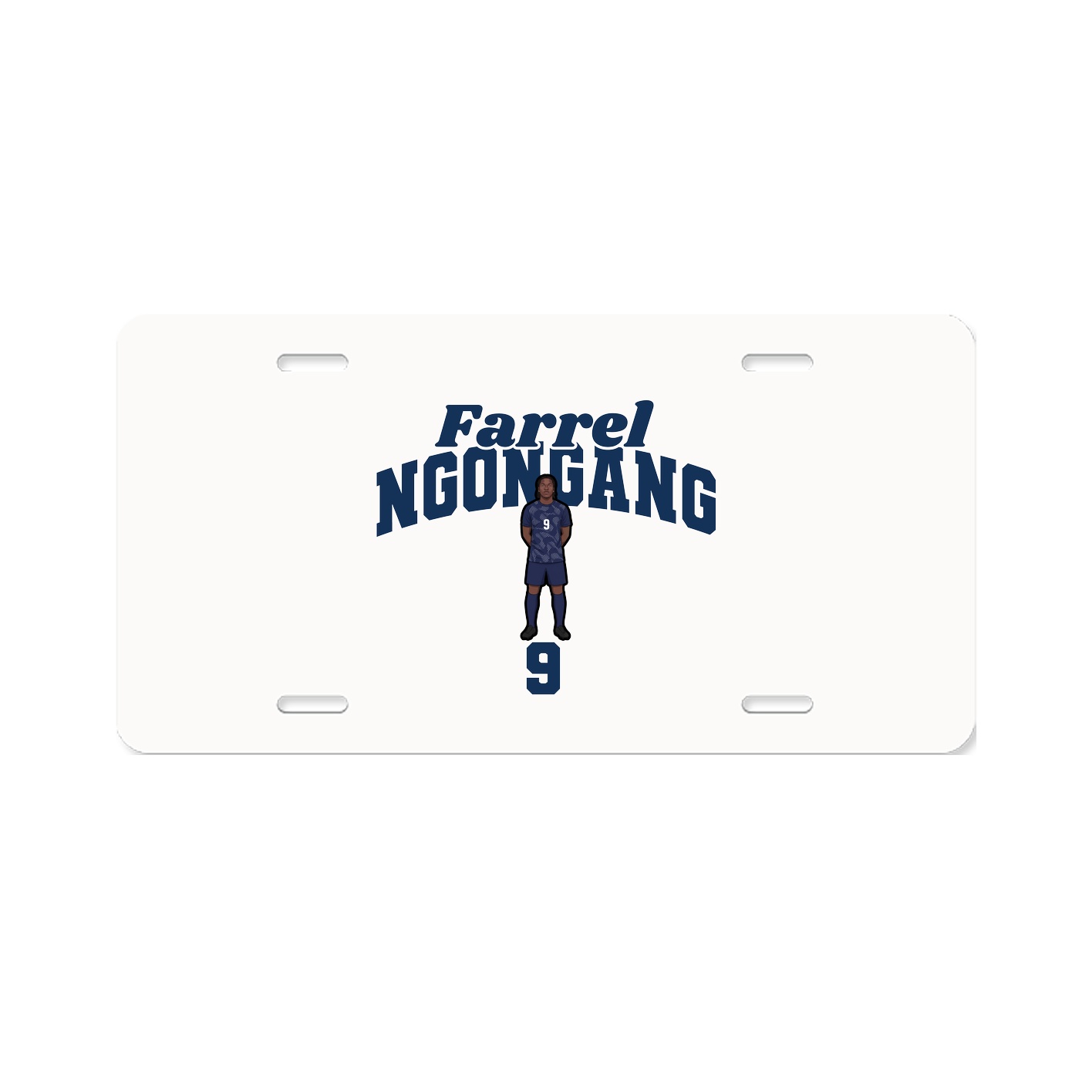 License Plate — Signature Arch in Classic
