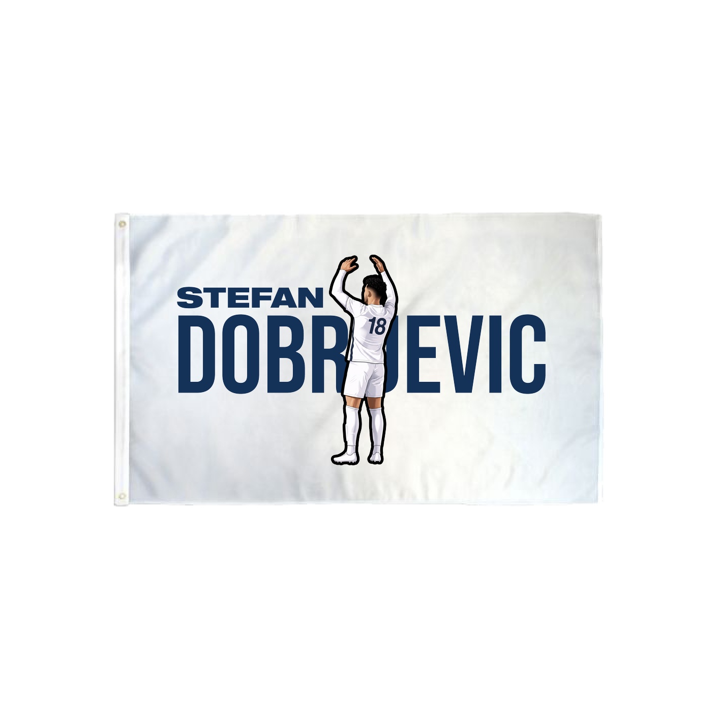 3x5 Flag — Player Name in Classic
