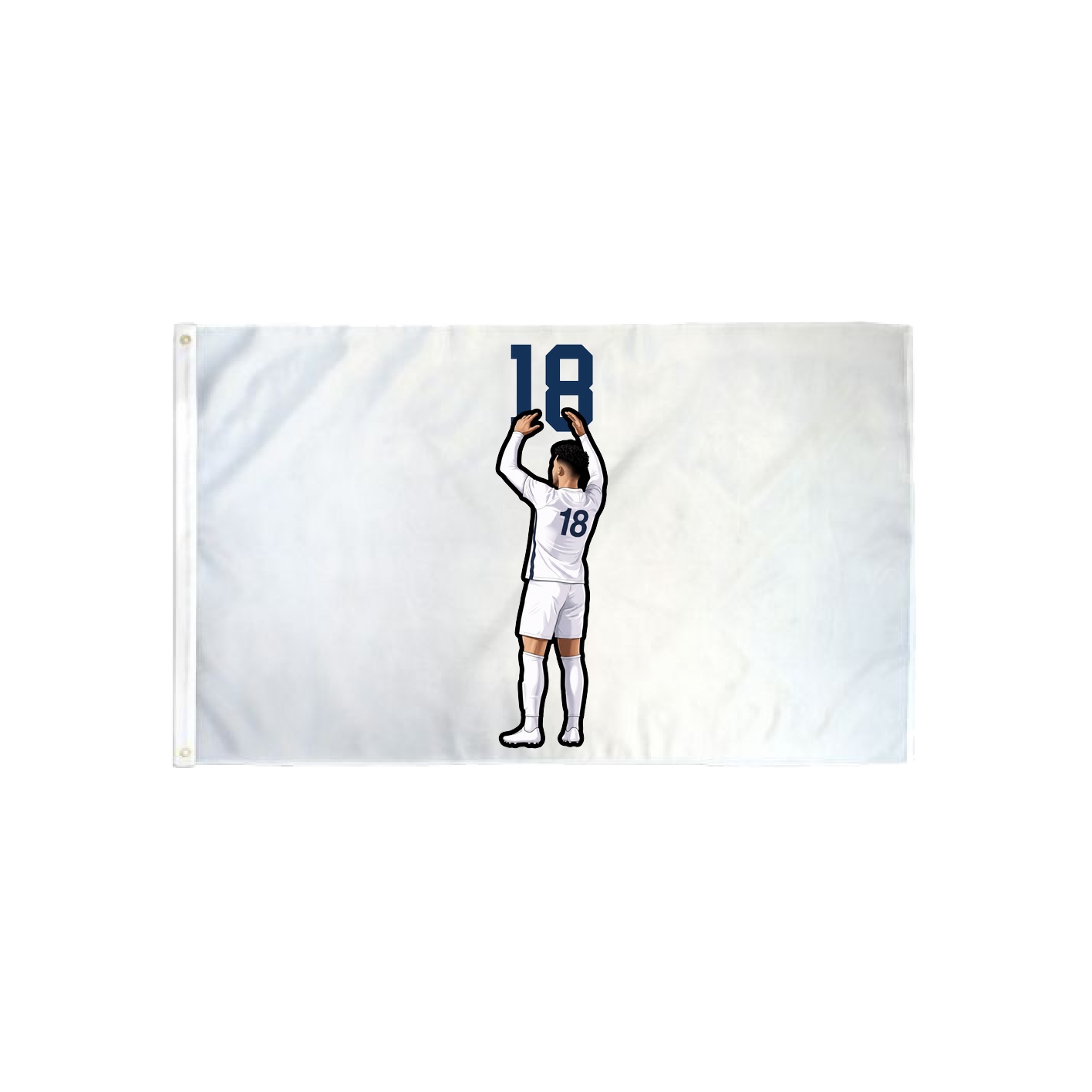3x5 Flag — Number Top in Classic