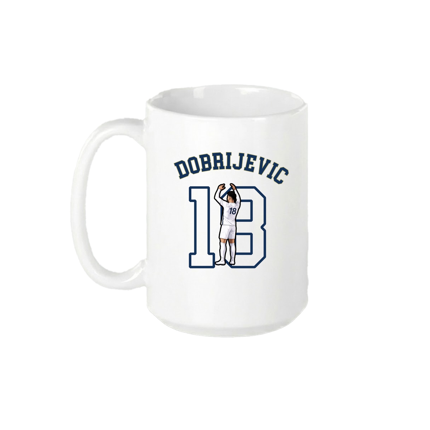 15oz Coffee Mug — Shirsey Arch in White