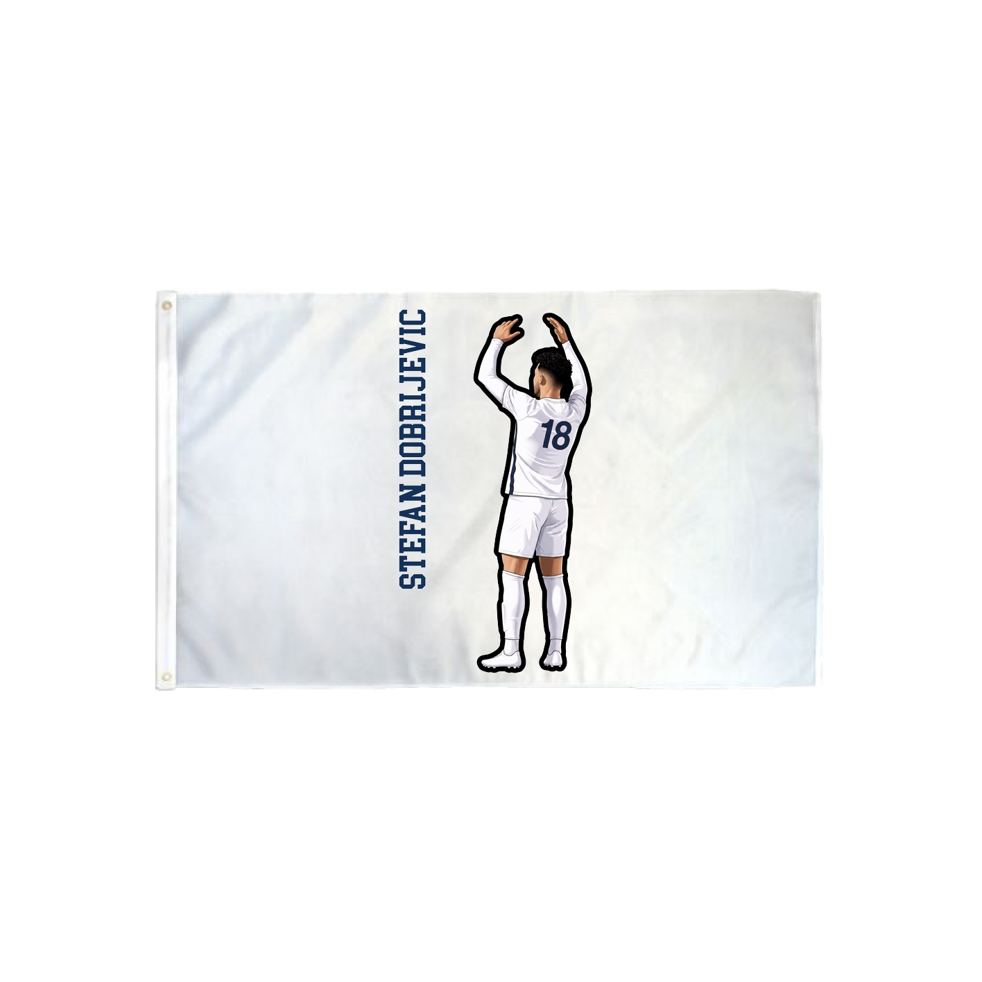 3x5 Flag — Name Vertical in Classic
