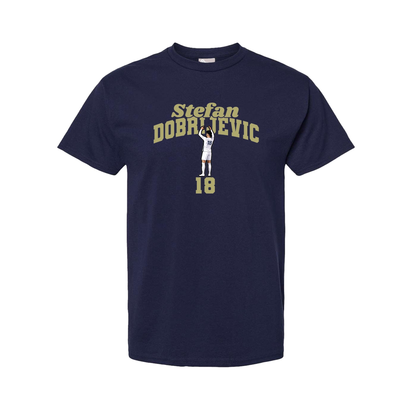 Tee — Signature Arch in Navy