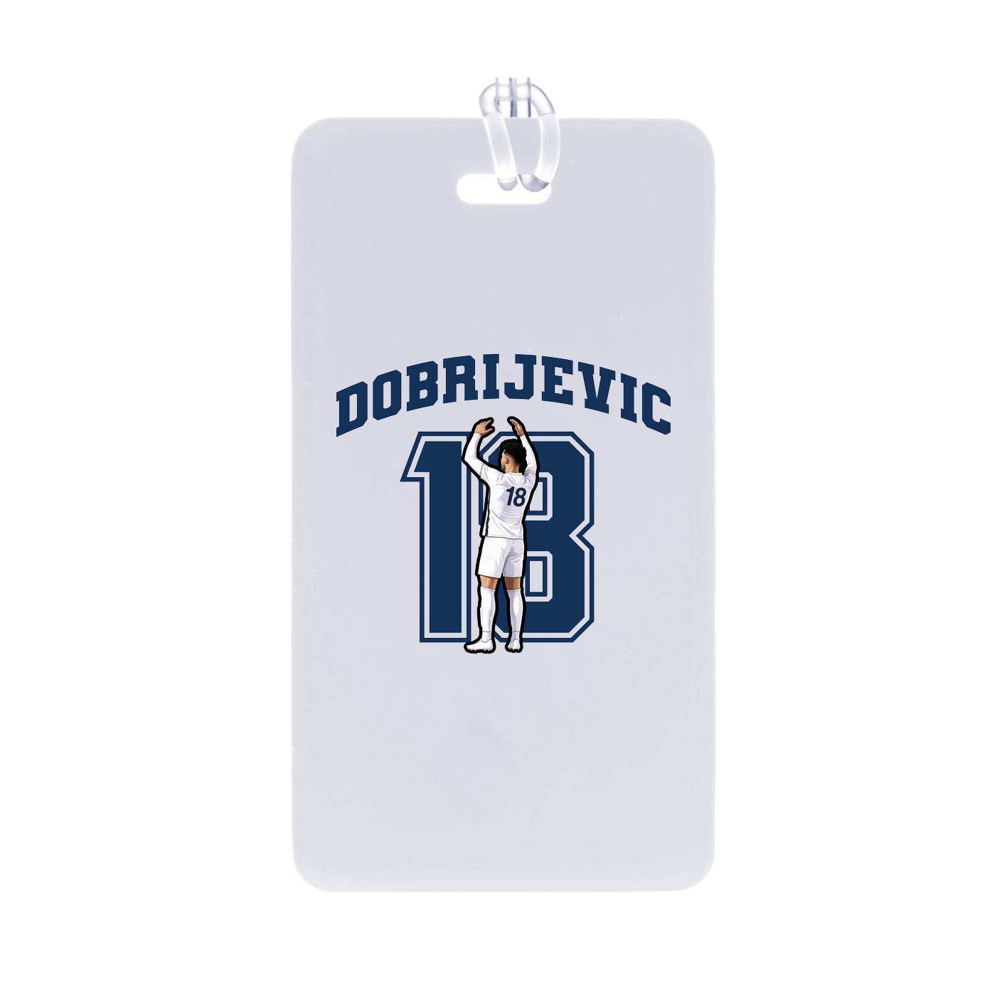Bag Tag — Number in Classic