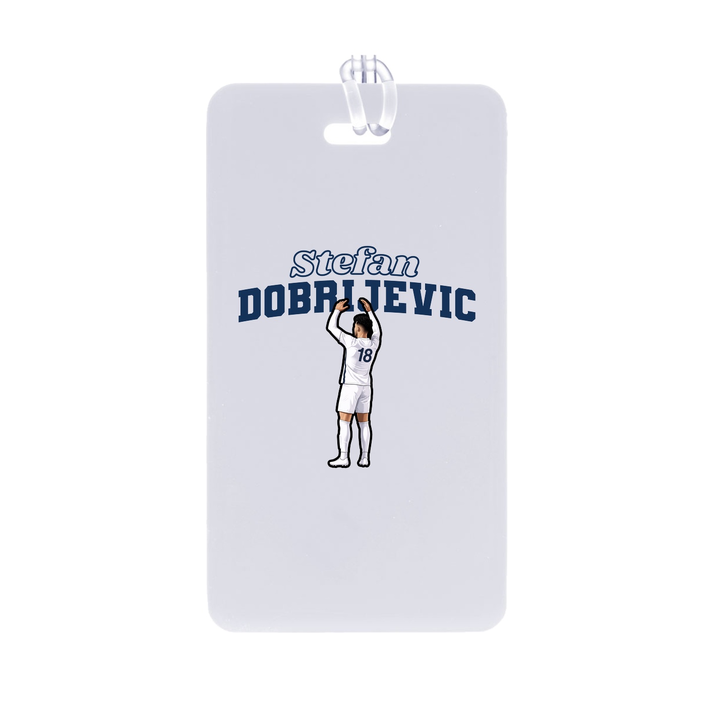 Bag Tag — Name Arch in Classic